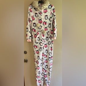 Winter Penguin Pajamas (Onesie)